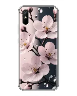 Чохол для Xiaomi Redmi 9A з картинкою «Ніжня сакура та краплі» Чохол для Xiaomi Redmi 9A з картинкою «Ніжня сакура та краплі»