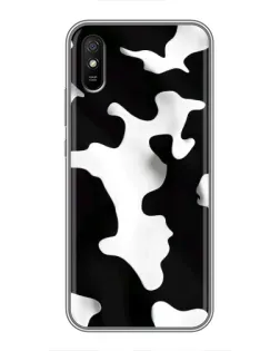 Чехол для Xiaomi Redmi 9A с картинкой «Черно-белое пятно»
