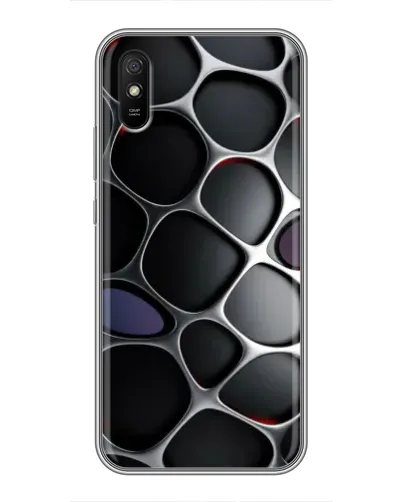 Чехол для Xiaomi Redmi 9A с картинкой «Объемная темная решетка» Чехол для Xiaomi Redmi 9A с картинкой «Объемная темная решетка»