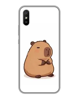 Чехол для Xiaomi Redmi 9A с картинкой «Толстенькая капибара»