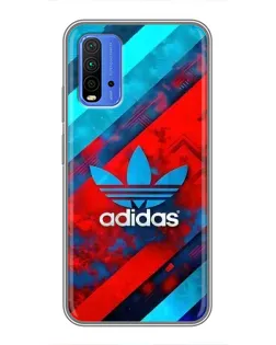 Чохол для Xiaomi Redmi 9T з картинкою «Абстракція Adidas»