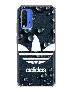 Чохол для Xiaomi Redmi 9T з картинкою «Adidas Trefoil Blue»