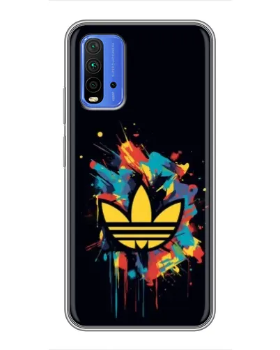 Чохол для Xiaomi Redmi 9T з картинкою «Adidas Splash»