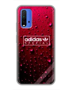 Чохол для Xiaomi Redmi 9T з картинкою «Adidas Gold Marble»