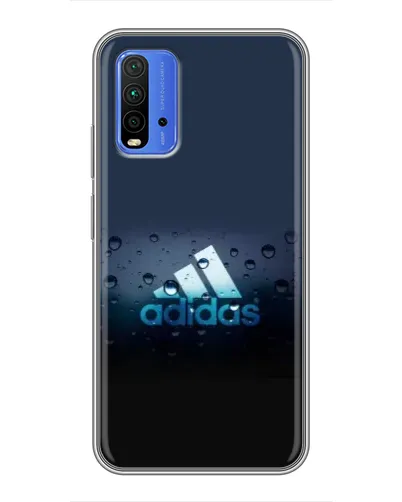 Чохол для Xiaomi Redmi 9T з картинкою «Adidas Water Drops»