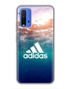 Чохол для Xiaomi Redmi 9T з картинкою «Океанська глибина адідас»
