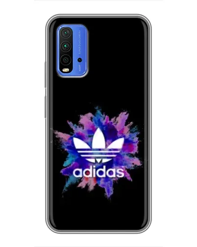 Чохол для Xiaomi Redmi 9T з картинкою «Вибух фарб Adidas»