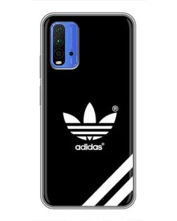 Чохол для Xiaomi Redmi 9T з картинкою «Adidas з діагональними смугами»