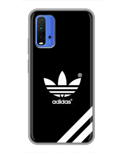 Чохол для Xiaomi Redmi 9T з картинкою «Adidas з діагональними смугами»