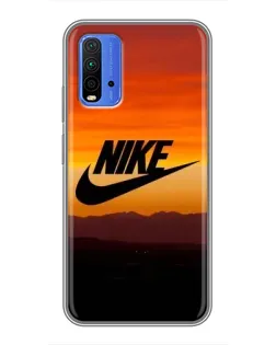 Чохол для Xiaomi Redmi 9T з картинкою «Nike — вечірній горизонт»
