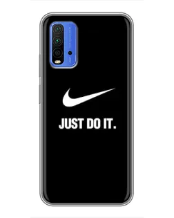 Чохол для Xiaomi Redmi 9T з картинкою «Класичний принт Nike»