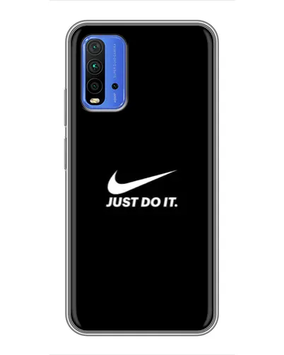 Чохол для Xiaomi Redmi 9T з картинкою «Мінімалізм від Nike»