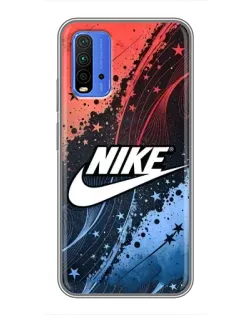 Чохол для Xiaomi Redmi 9T з картинкою «Градієнтний принт Найк»