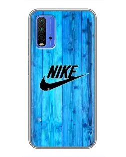 Чохол для Xiaomi Redmi 9T з картинкою «Блакитне дерево Nike»