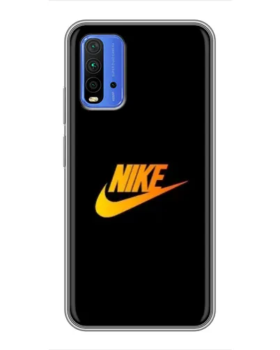 Чехол для Xiaomi Redmi 9T с картинкой «Золотой логотип Nike» Чехол для Xiaomi Redmi 9T с картинкой «Золотой логотип Nike»