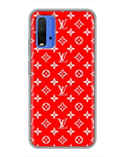 Чохол для Xiaomi Redmi 9T з картинкою «Яскравий паттерн LV»
