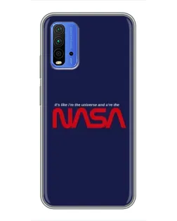 Чохол для Xiaomi Redmi 9T з картинкою «NASA — глибокий космос»