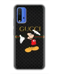 Чохол для Xiaomi Redmi 9T з картинкою «Міккі Маус Gucci»