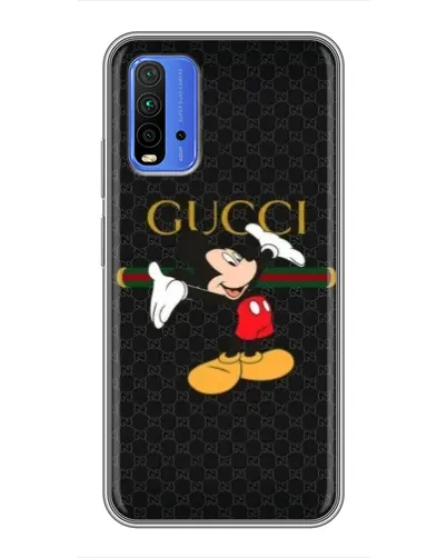Чохол для Xiaomi Redmi 9T з картинкою «Міккі Маус Gucci»