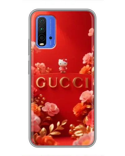 Чохол для Xiaomi Redmi 9T з картинкою «Gucci — золотий сад»
