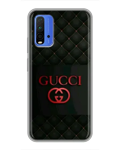 Чохол для Xiaomi Redmi 9T з картинкою «Gucci — стьобаний чорний»