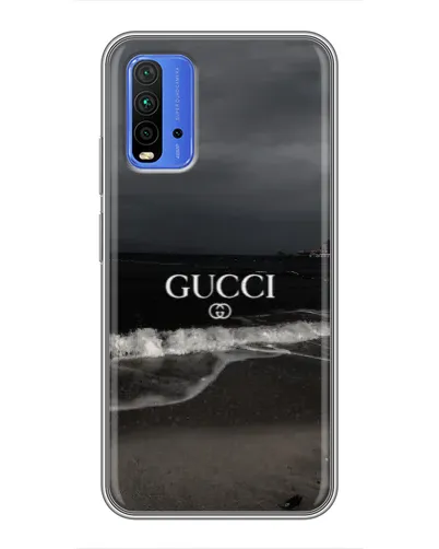 Чохол для Xiaomi Redmi 9T з картинкою «Gucci — морський прибій»