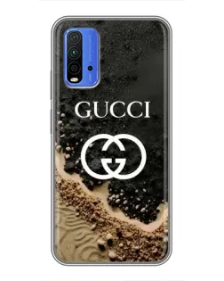 Чохол для Xiaomi Redmi 9T з картинкою «Gucci — піщані дюни»