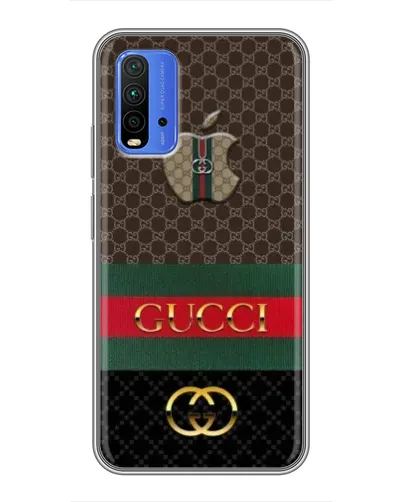 Чохол для Xiaomi Redmi 9T з картинкою «Gucci — брендований десерт»