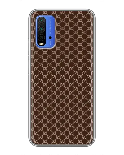 Чехол для Xiaomi Redmi 9T с картинкой «Gucci — шоколадная сетка» Чехол для Xiaomi Redmi 9T с картинкой «Gucci — шоколадная сетка»