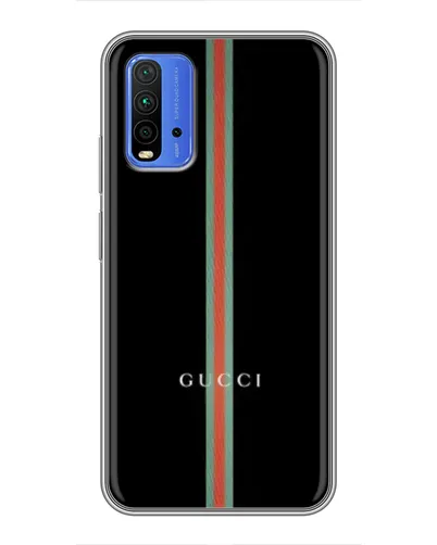 Чехол для Xiaomi Redmi 9T с картинкой «Gucci — строгая линия» Чехол для Xiaomi Redmi 9T с картинкой «Gucci — строгая линия»