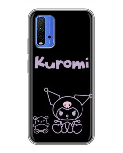 Чохол для Xiaomi Redmi 9T з картинкою «Kuromi — чорний мінімалізм» Чохол для Xiaomi Redmi 9T з картинкою «Kuromi — чорний мінімалізм»