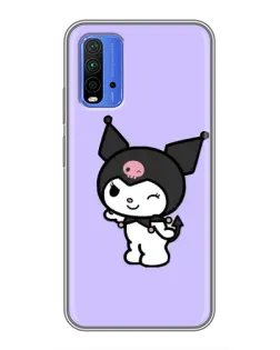 Чохол для Xiaomi Redmi 9T з картинкою «Класична Kuromi»