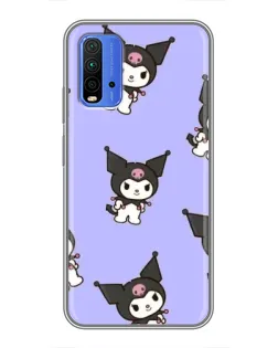 Чохол для Xiaomi Redmi 9T з картинкою «Паттерн з Kuromi»