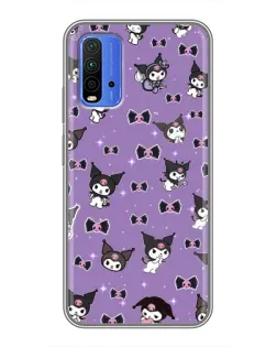 Чохол для Xiaomi Redmi 9T з картинкою «Kuromi — патерн»