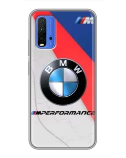 Чохол для Xiaomi Redmi 9T з картинкою «BMW Performance стиль»