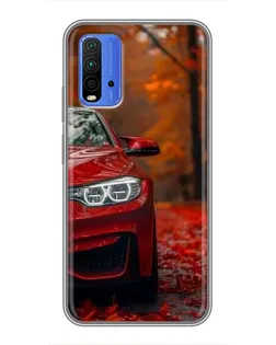 Чохол для Xiaomi Redmi 9T з картинкою «Осіння BMW M4»