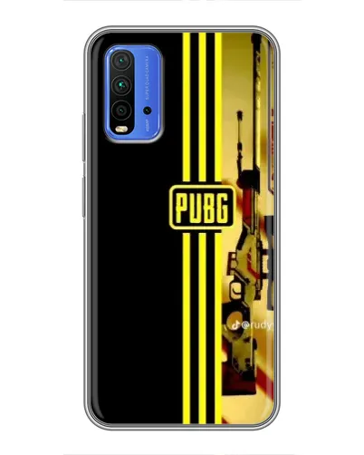 Чохол для Xiaomi Redmi 9T з картинкою «PUBG — камуфляжний шолом»