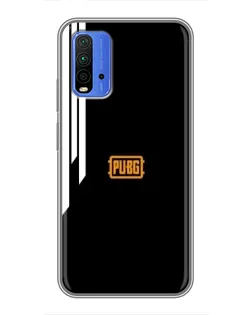 Чохол для Xiaomi Redmi 9T з картинкою «PUBG — вертикальні лінії»
