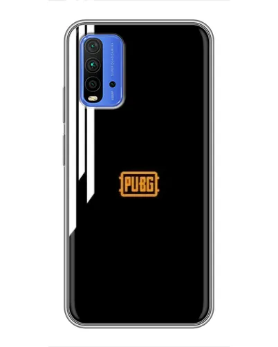 Чохол для Xiaomi Redmi 9T з картинкою «PUBG — вертикальні лінії»