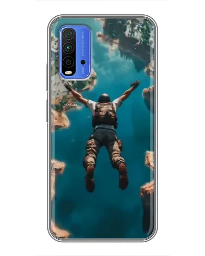Чохол для Xiaomi Redmi 9T з картинкою «PUBG — вільне падіння»