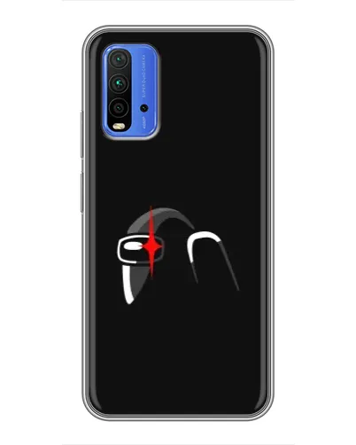 Чохол для Xiaomi Redmi 9T з картинкою «Among Us шолом» Чохол для Xiaomi Redmi 9T з картинкою «Among Us шолом»