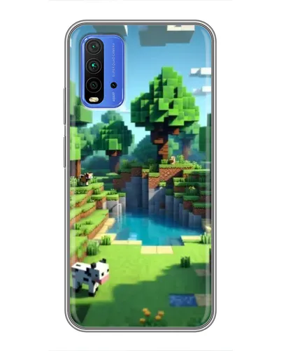 Чохол для Xiaomi Redmi 9T з картинкою «Minecraft літній день» Чохол для Xiaomi Redmi 9T з картинкою «Minecraft літній день»
