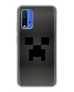 Чохол для Xiaomi Redmi 9T з картинкою «Чорний кріпер градієнт»