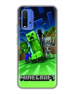 Чохол для Xiaomi Redmi 9T з картинкою «Команда героїв гри»