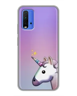 Чохол для Xiaomi Redmi 9T з картинкою «Єдиноріг градієнт»