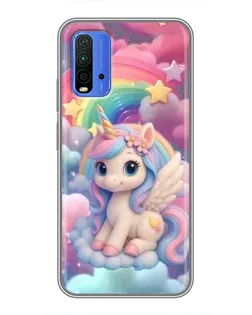 Чохол для Xiaomi Redmi 9T з картинкою «Маленький єдиноріг»
