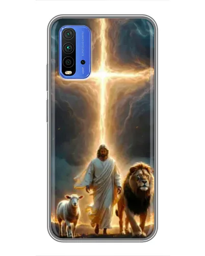 Чохол для Xiaomi Redmi 9T з картинкою «Лев Юди та Світло»