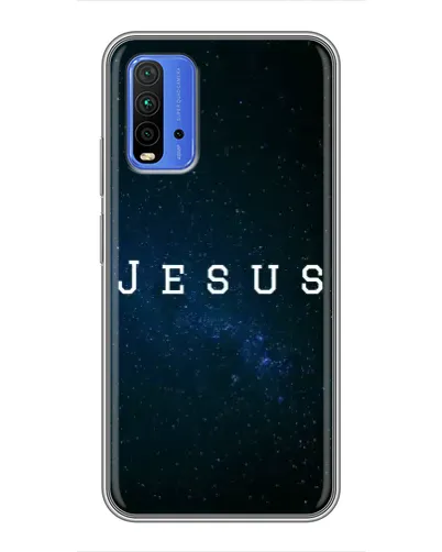 Чохол для Xiaomi Redmi 9T з картинкою «Зоряне небо Jesus»