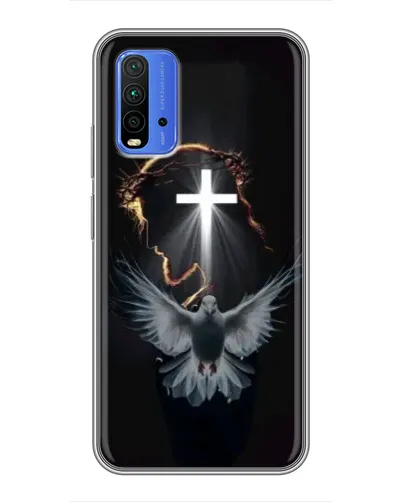 Чохол для Xiaomi Redmi 9T з картинкою «Голуб та Світло»