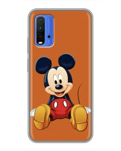 Чохол для Xiaomi Redmi 9T з картинкою «Міккі відпочиває»